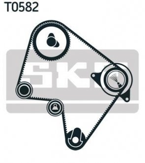 Насос води + комплект зубчатого ремня SKF VKMC96010 (фото 1)