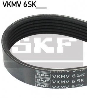 Поліклиновий ремень SKF VKMV6SK1029 (фото 1)