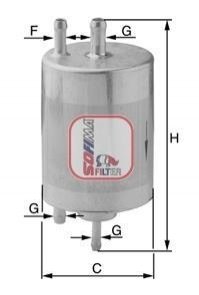 Фільтр паливний SOFIMA S 1958 B (фото 1)