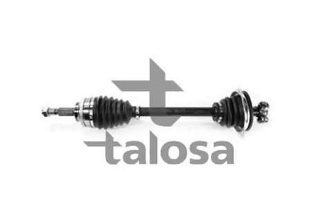 Піввісь ліва (+ABS) Renault Clio II, Kangoo 1.2/1.4/1.5dCi/1.9dCi 08.97- L:631/A:23/ABS:44/Ø Tripodroller:30 TALOSA 76RN8070A (фото 1)