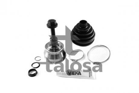 ШРКШ зовн. 38z/27z/59,5mm ABS:45 Audi A4 A4 1.8T/1.9TDI/2.0/FSI/2.4/2.5TDI/3.0 00-04 TALOSA 77AD1011A (фото 1)