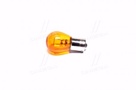 Лампа указателей поворотов и стоп сигналов 24V 21W BA15S Amber <> TEMPEST S25 24V21W BA15S AMB (фото 1)