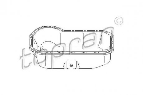 Масляний поддон TOPRAN / HANS PRIES 100832 (фото 1)