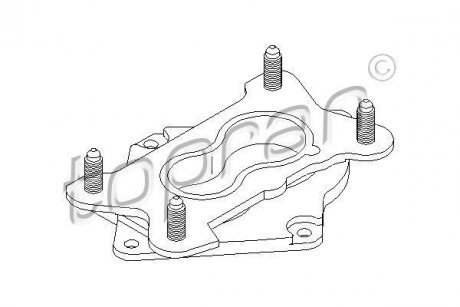 Гумовий фланець карбюратора TOPRAN / HANS PRIES 100961 (фото 1)