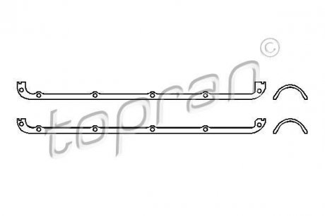 Набір прокладок TOPRAN / HANS PRIES 101526 (фото 1)