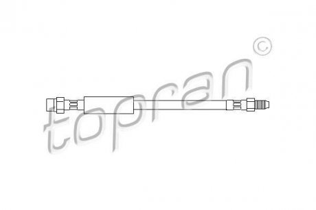 Шланг гальмівний TOPRAN / HANS PRIES 104433 (фото 1)