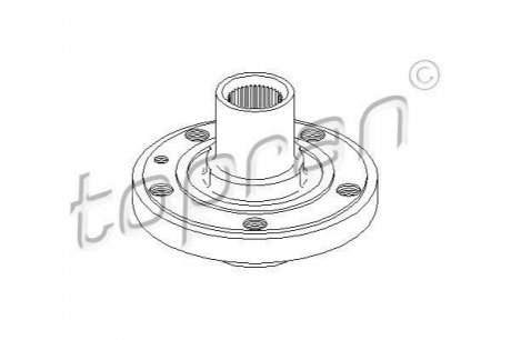 Ступиця TOPRAN / HANS PRIES 107 952 (фото 1)
