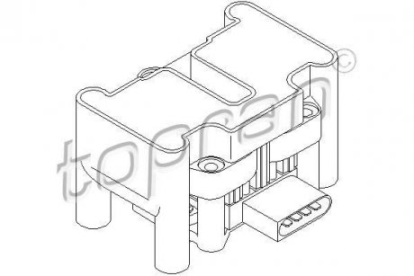 Котушка запалення TOPRAN / HANS PRIES 109316 (фото 1)