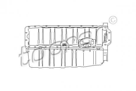 Масляний піддон TOPRAN / HANS PRIES 109616 (фото 1)