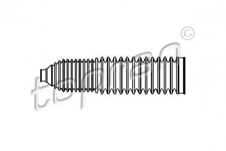 Пыльник тяги рулевой TOPRAN / HANS PRIES 110172 (фото 1)