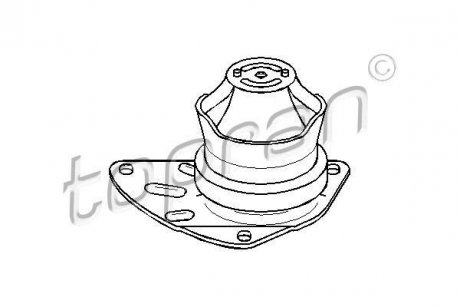 Подушка двигуна TOPRAN / HANS PRIES 110317 (фото 1)