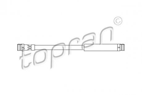 Шланг гальмівний TOPRAN / HANS PRIES 110396 (фото 1)