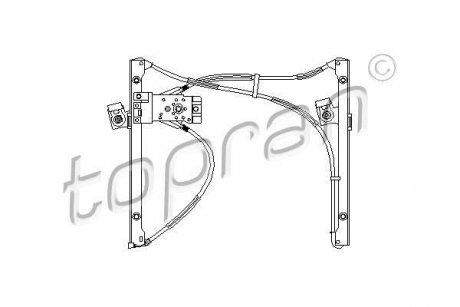 Склопідіймач TOPRAN / HANS PRIES 111708 (фото 1)