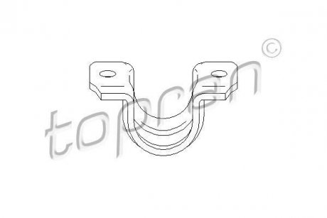 Elementy mocuj№ce stabilizatora TOPRAN / HANS PRIES 113412 (фото 1)