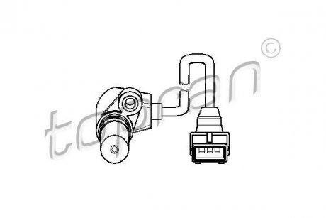 Датчик частоты вращения TOPRAN / HANS PRIES 205887 (фото 1)