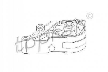 Подушка двигуна TOPRAN / HANS PRIES 206577 (фото 1)