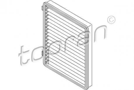 Фільтр повітря (салону) TOPRAN / HANS PRIES 207481 (фото 1)
