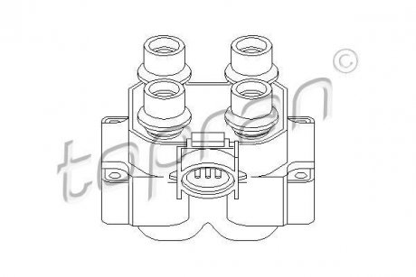 Котушка запалення TOPRAN / HANS PRIES 300595 (фото 1)