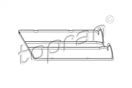 Прокладка клапанної кришки TOPRAN / HANS PRIES 301878 (фото 1)