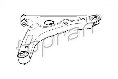 Важіль підвіски передній TOPRAN / HANS PRIES 302017 (фото 1)