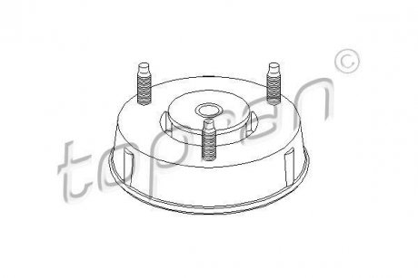 Опора амортизатора TOPRAN / HANS PRIES 302358 (фото 1)