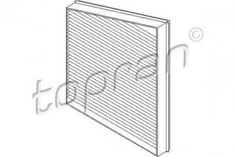 Фільтр повітря (салону) TOPRAN / HANS PRIES 400211 (фото 1)