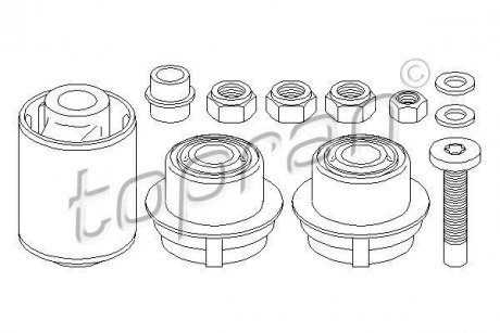 Ремкомплект важеля підвіски TOPRAN / HANS PRIES 400334 (фото 1)