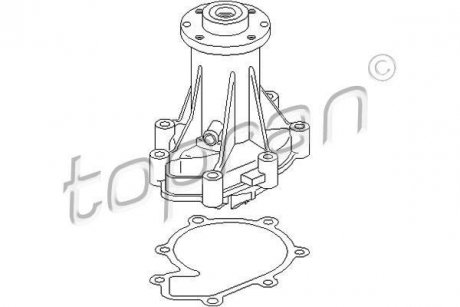 Насос води TOPRAN / HANS PRIES 400414 (фото 1)