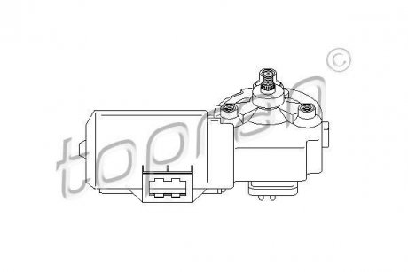 Двигун стеклоочистителя TOPRAN / HANS PRIES 400472 (фото 1)