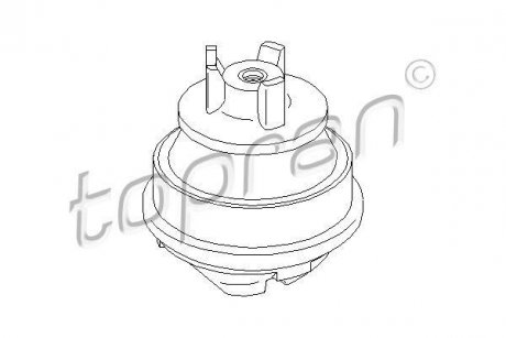 Подушка двигуна TOPRAN / HANS PRIES 401258 (фото 1)