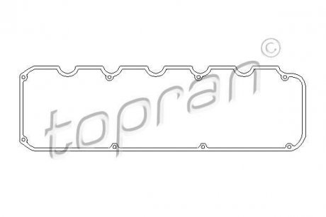 Прокладка клапанної кришки TOPRAN / HANS PRIES 500855 (фото 1)