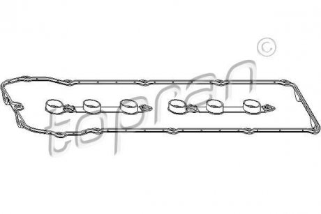Набір прокладок кришки головки циліндра TOPRAN / HANS PRIES 500942 (фото 1)