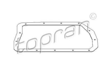 Прокладка масляного піддону TOPRAN / HANS PRIES 501746 (фото 1)