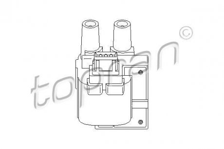 Котушка запалення TOPRAN / HANS PRIES 700112 (фото 1)