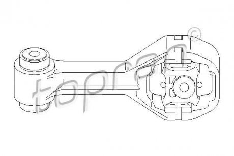 Подушка двигуна TOPRAN / HANS PRIES 700523 (фото 1)