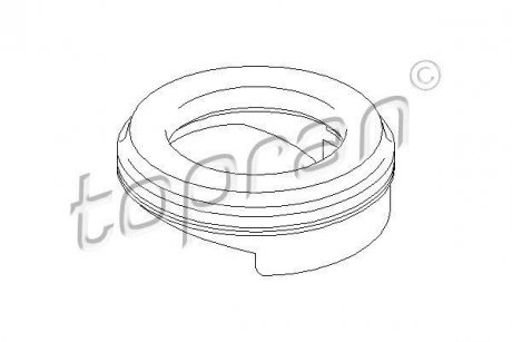 Подшипник качения, опора стойки амортизатора TOPRAN / HANS PRIES 700602 (фото 1)