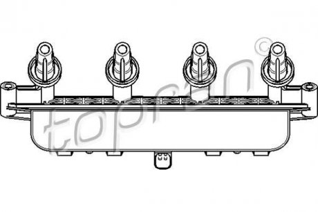 Котушка запалення TOPRAN / HANS PRIES 701403 (фото 1)