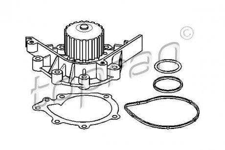 Насос води TOPRAN / HANS PRIES 720168 (фото 1)