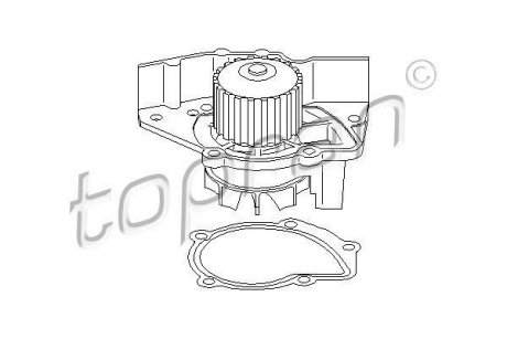 Насос води TOPRAN / HANS PRIES 721218 (фото 1)