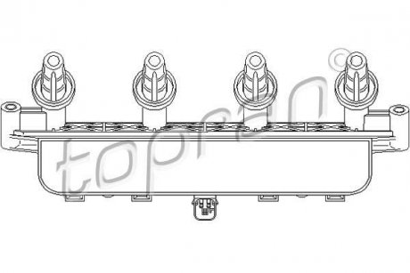 Катушка запалення TOPRAN / HANS PRIES 721405 (фото 1)