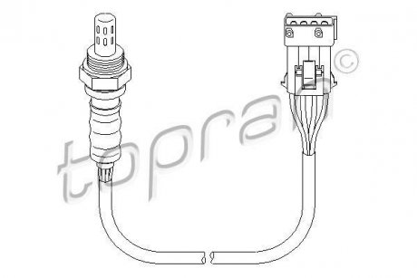 Лямбда-зонд TOPRAN / HANS PRIES 721861 (фото 1)