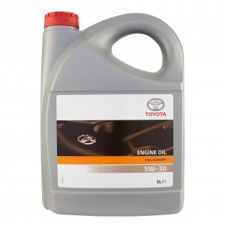 Масло 5W30 Motor Oil (5L) (ACEA A1/B1/A5/B5 API SL) TOYOTA 08880-80845 (фото 1)