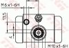 Гальмівний циліндр TRW BWC252 (фото 2)