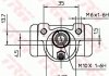 Гальмівний циліндрик TRW BWF262 (фото 2)