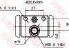 Гальмівний циліндрик TRW BWF307 (фото 2)