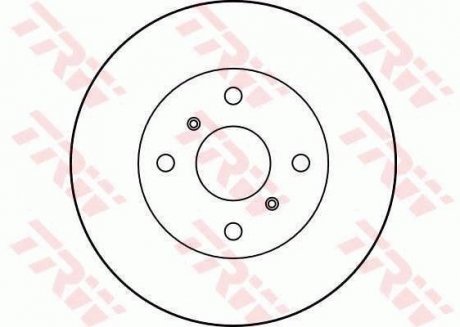 Гальмівний диск TRW DF1423 (фото 1)