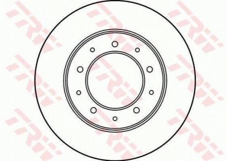 Гальмівний диск TRW DF1802 (фото 1)