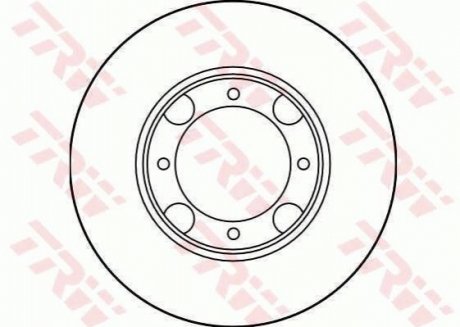 Гальмівний диск TRW DF1958 (фото 1)