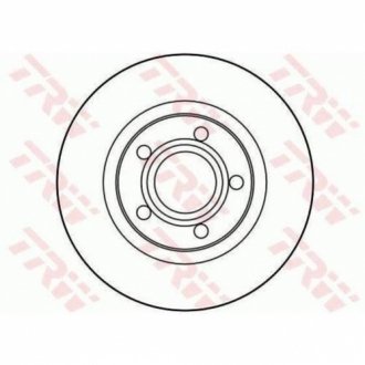 Диск тормозной TRW DF2806 (фото 1)