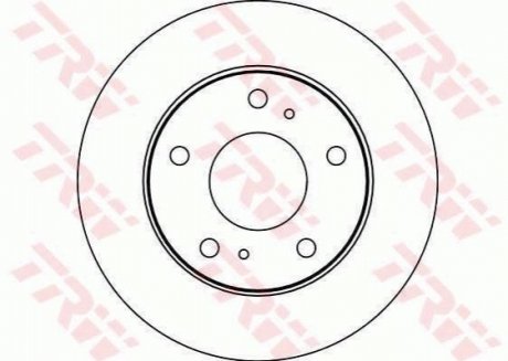 Гальмівний диск TRW DF4092 (фото 1)